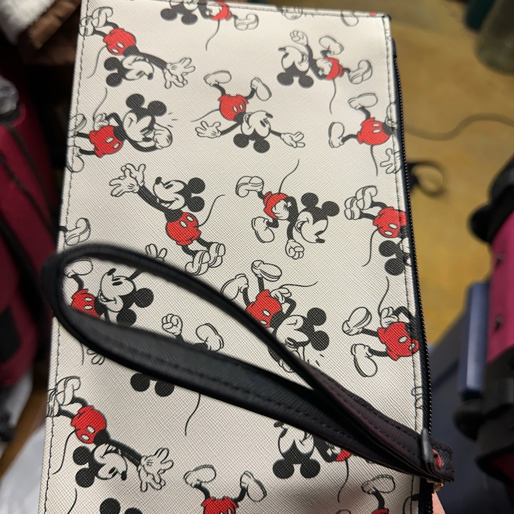 Mickey Mouse wristlet